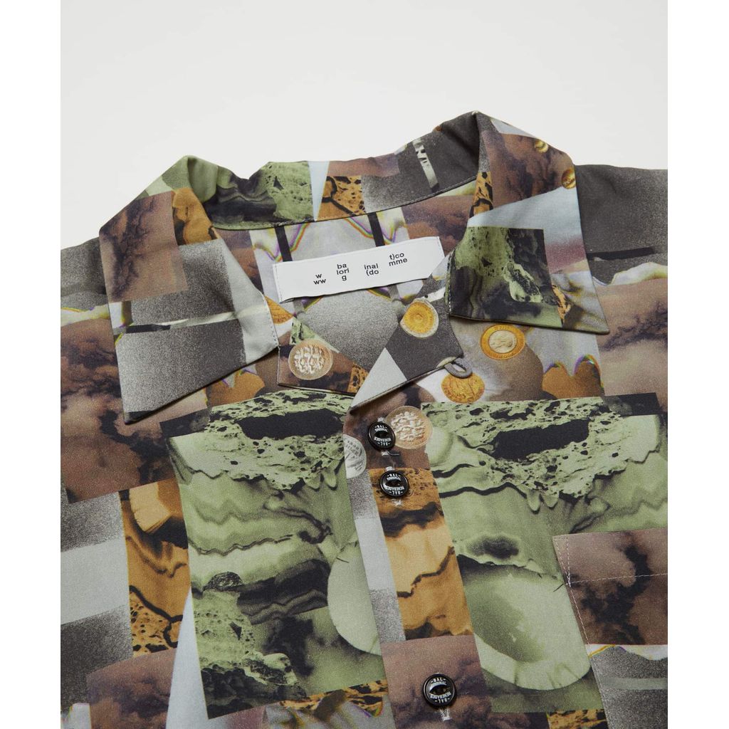 BAL COLLAGE LYOCELL SS SHIRT