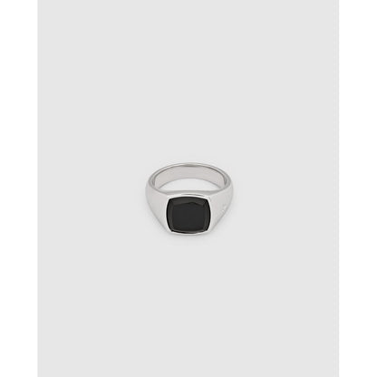 TOM WOOD  Kay Ring Polished Onyx 101276