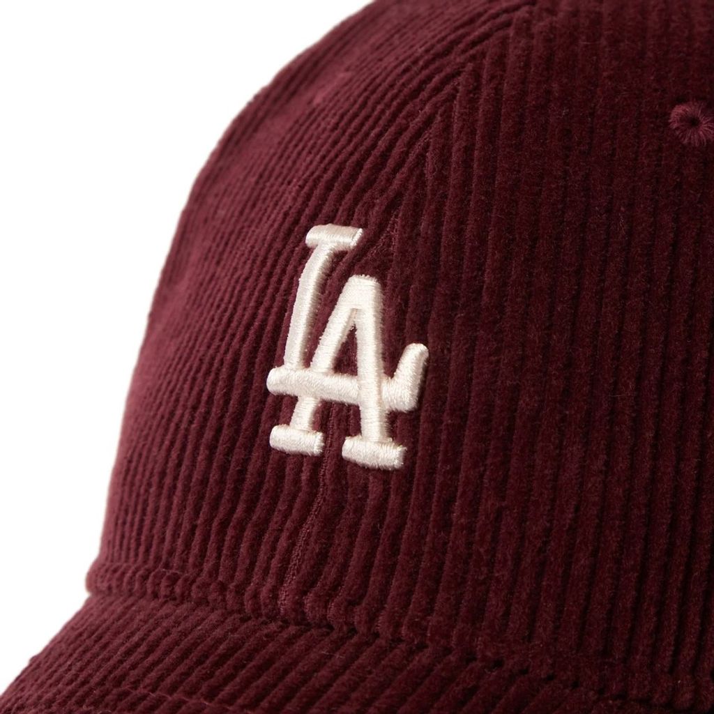 NEW ERA 9TWENTY Corduroy コーデュロイ ロサンゼルス・ドジャース ワイン
