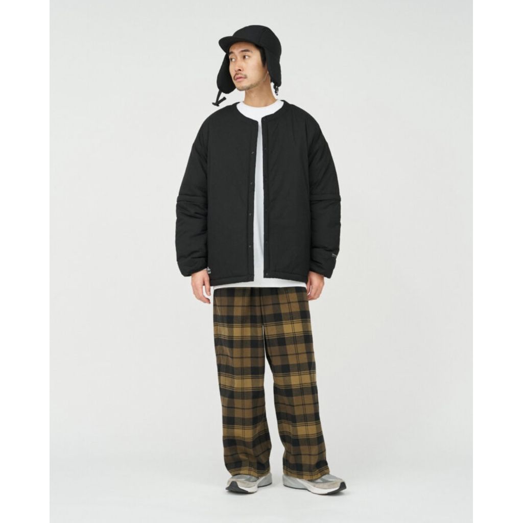 FreshService "FLANNEL CHECK UTILITY OVER PANTS"