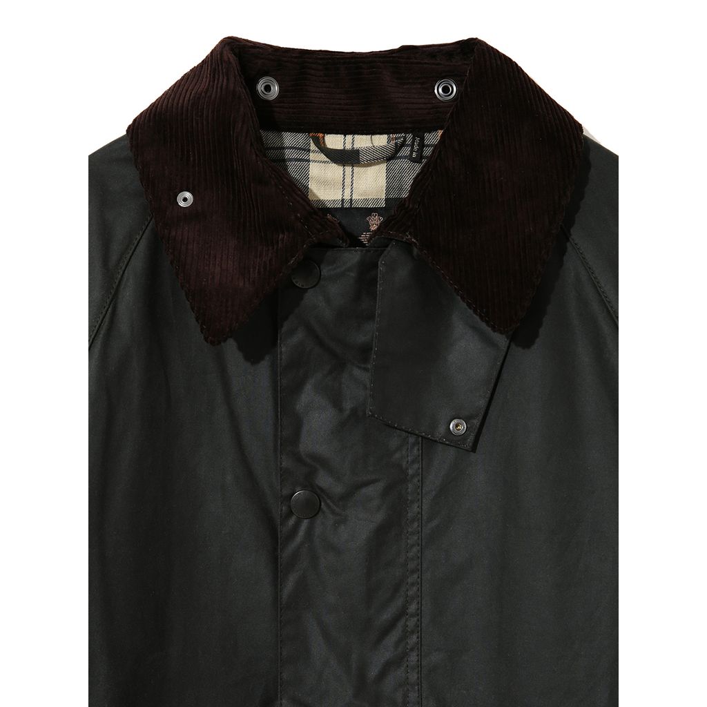 Barbour BURGHLEY / バーレー ワックス コットン ロング コート