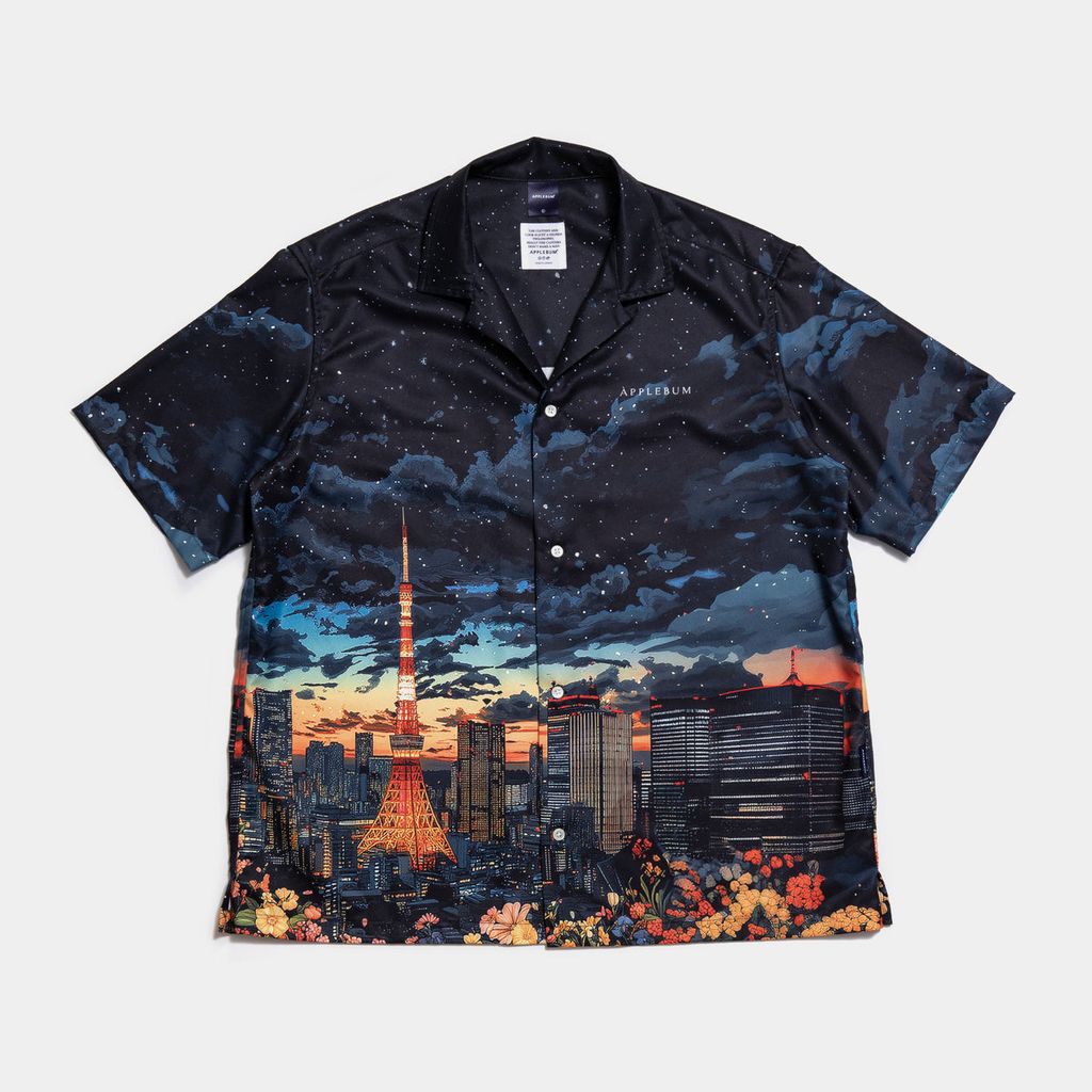 APPLEBUM "TOKYO SUNSET” ALOHA SHIRT