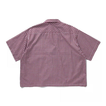 BEDWIN & THE HEARTBREAKERS S/S OPEN COLLAR SHIRT "AARON"