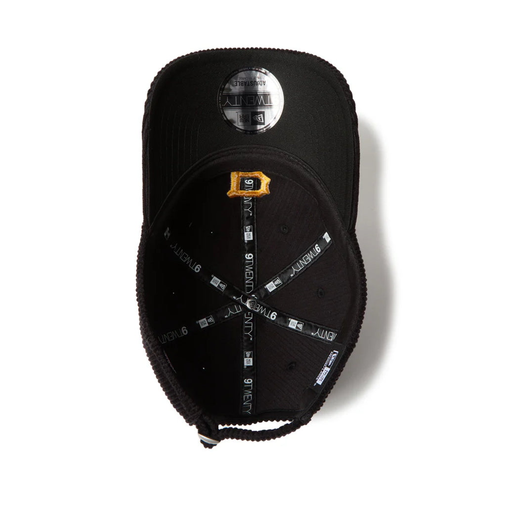NEW ERA 9TWENTY Corduroy コーデュロイ ピッツバーグ・パイレーツ ブラック