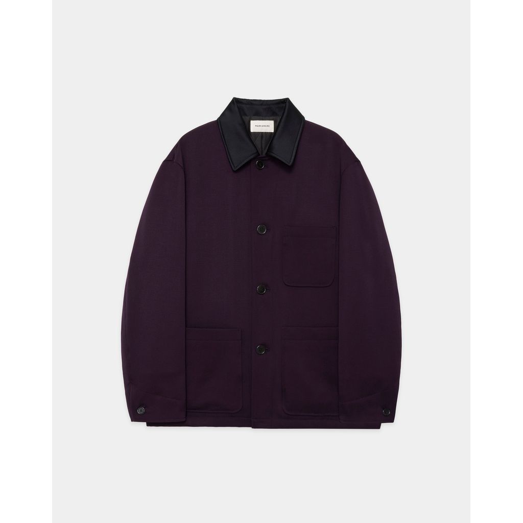 MARKAWARE Polwarth Tuxedo Cloth Tuxedo Coverall – MAROON WEBSTORE