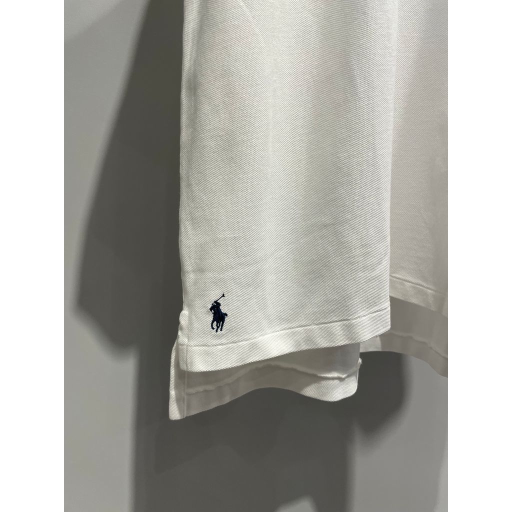 訳あり  POLO RALPH LAUREN ビッグ フィット メッシュ ポロシャツ