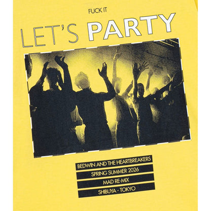 BEDWIN & THE HEARTBREAKERS L/S PRINTED TEE "Lets Party"