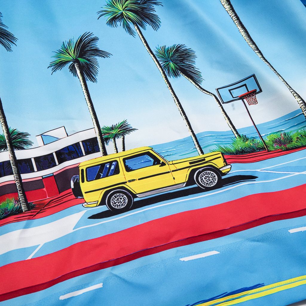 APPLEBUM "Coastal Cruise” Aloha Shirt