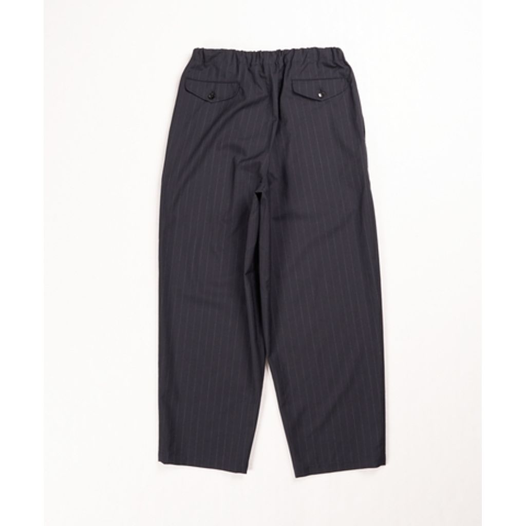 MARKA 2/72 WASHER WOOL TROPICAL COCOON WIDE EASY PANTS