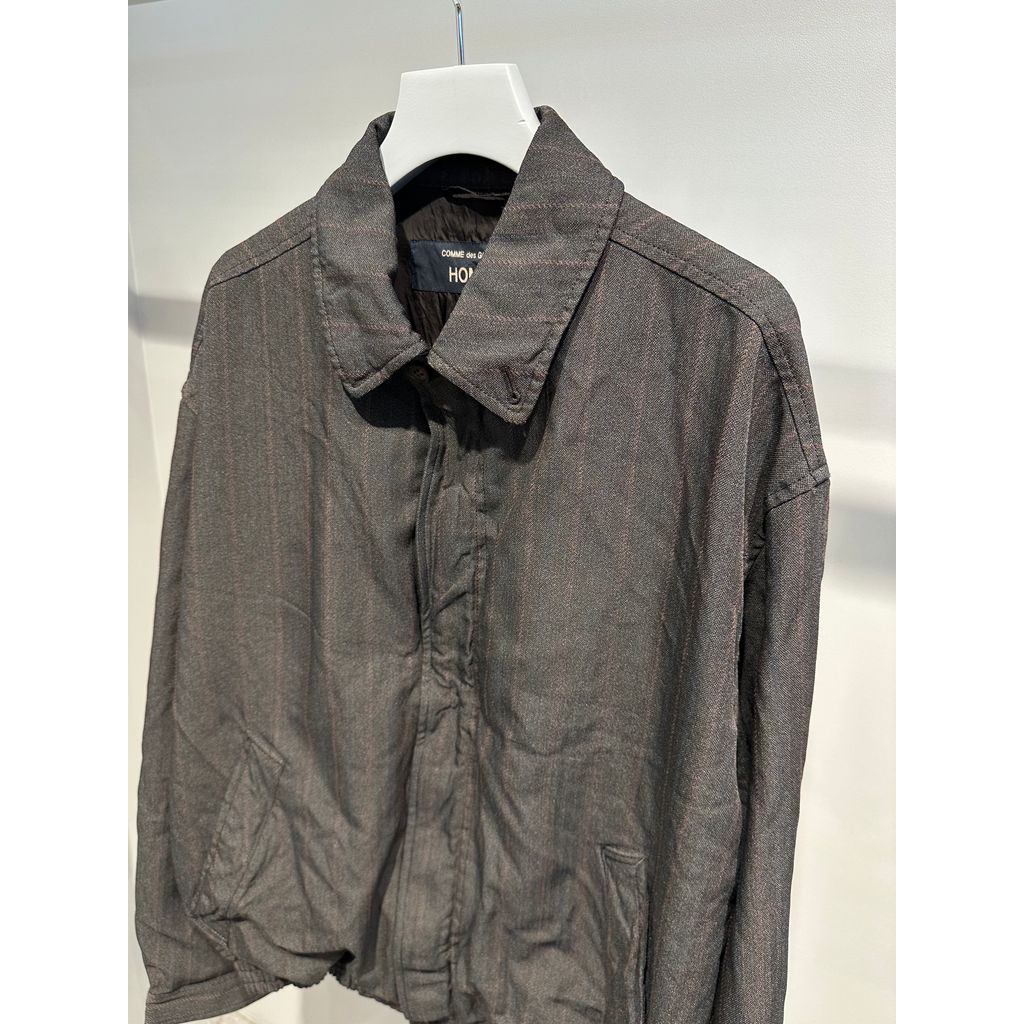 COMME des GARCONS HOMME POLYESTER BROUSON JACKET（BROWN）