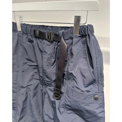 COMME des GARCONS HOMME NYLON TUSSER HALF PANTS（NAVY）