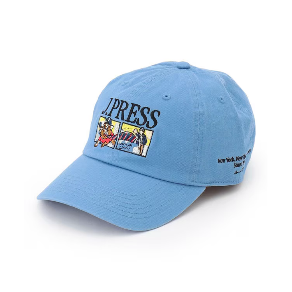 J.PRESS 【AaronChang】【UNISEX】コットンツイル ベースボールキャップ