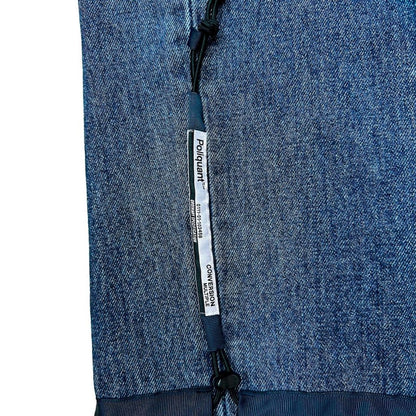 POLIQUANT THE DEFORMED ADJUSTABLE THRIFTING DENIM 550