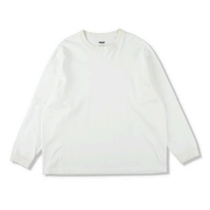 is-ness LAYERED LONG SLEEVE T-SHIRT