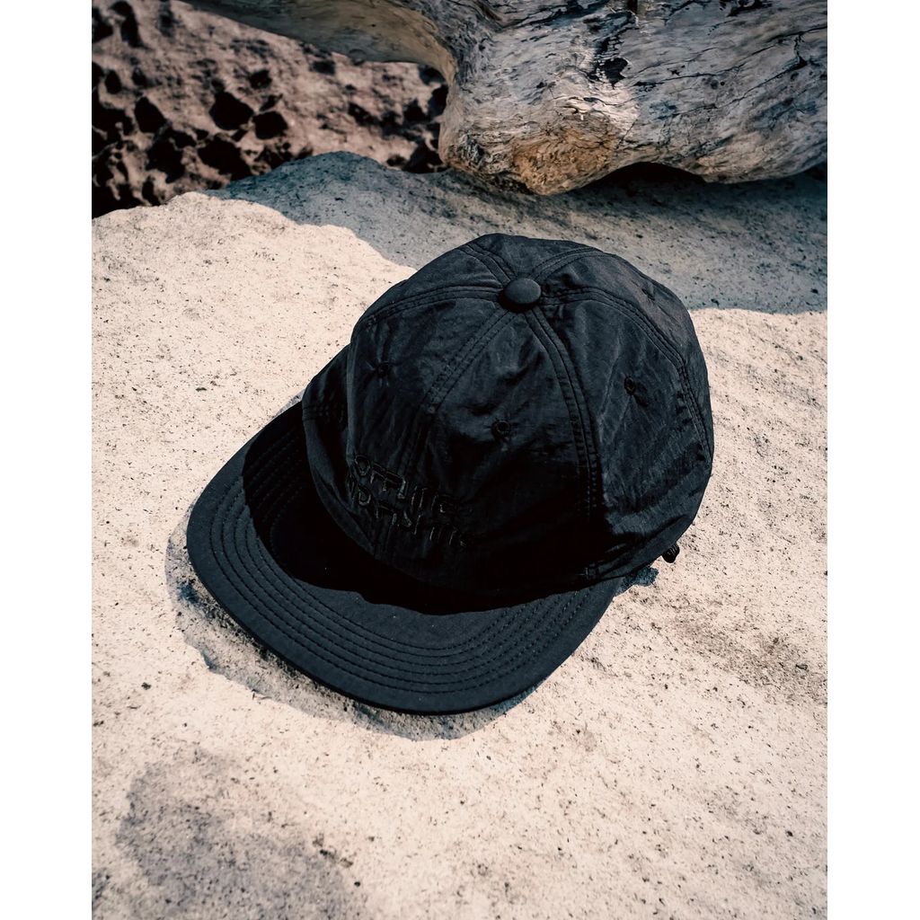 GARBAGE INDUSTRIES  SOFT BRIM 6 PANEL CAP w/ CHIN STRAP (OFFLINE)