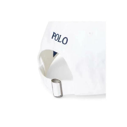 POLO RALPH LAUREN コットン チノ ベースボール キャップ（WHITE）