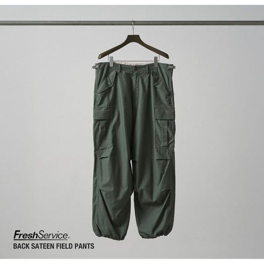 FreshSevice "BACK SATEEN FIELD PANTS"