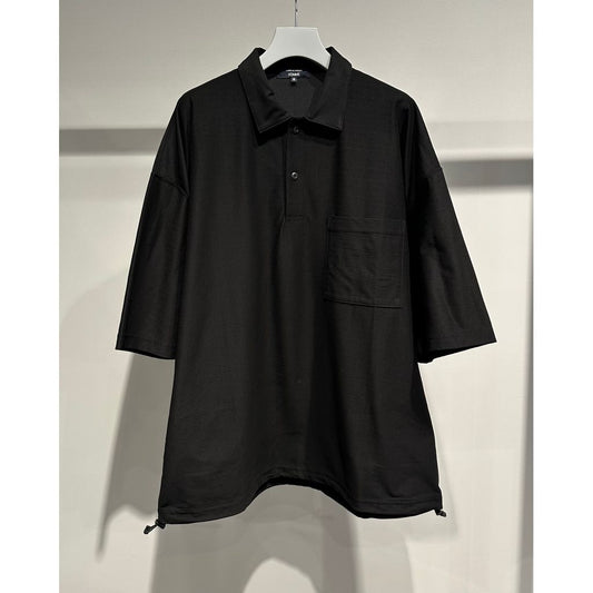 COMME des GARCONS HOMME ESTEL CUPRA POLO SHIRT