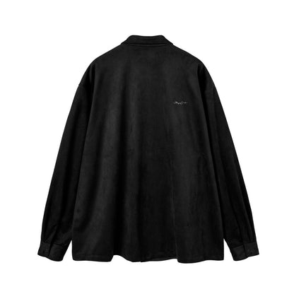 MAGIC STICK Fake Suede Shirt