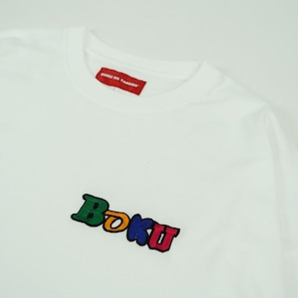 BOKU HA TANOSII  BOKU LOGO ビッグシルエットロンTee