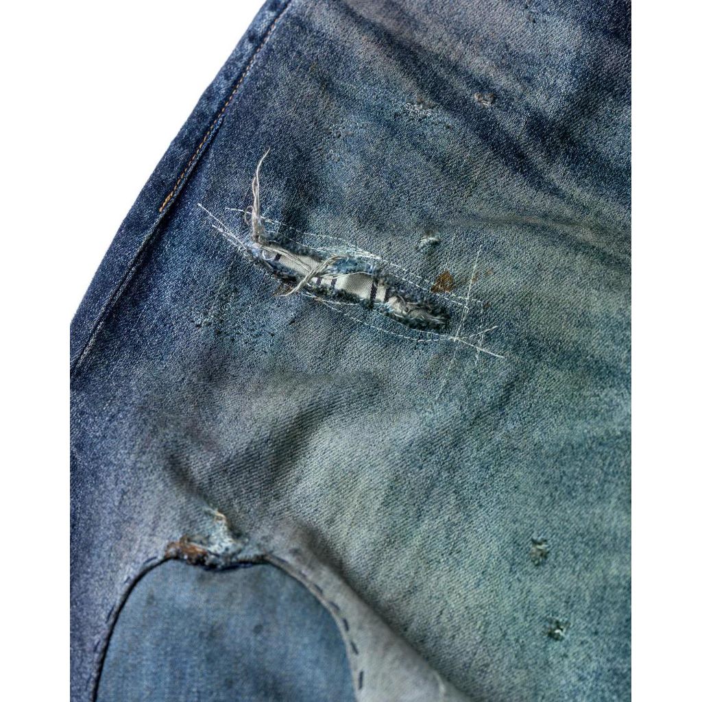 ANACHRONORM REMAKED WIDE 5P DENIM PANTS INDIGO