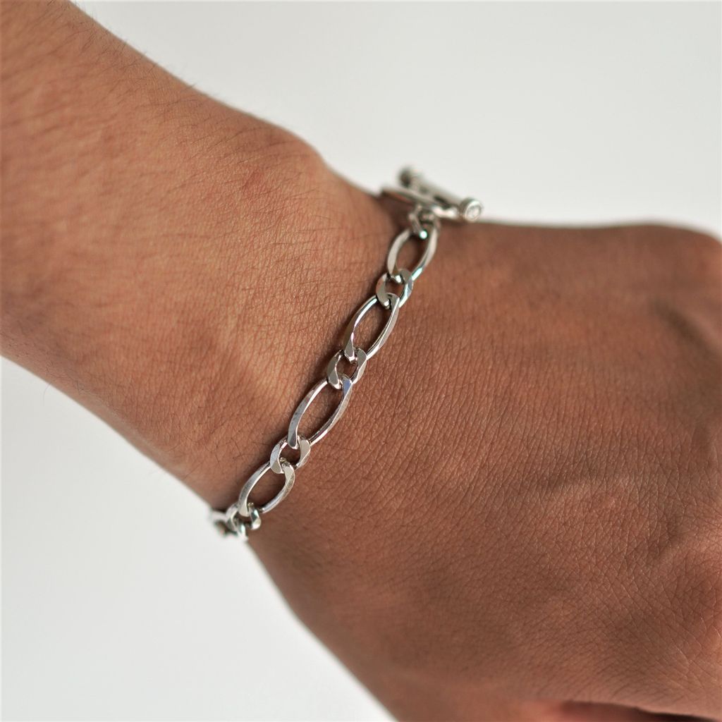 XOLO JEWELRY  Oval Mutual Link Bracelet 6mm-17cm