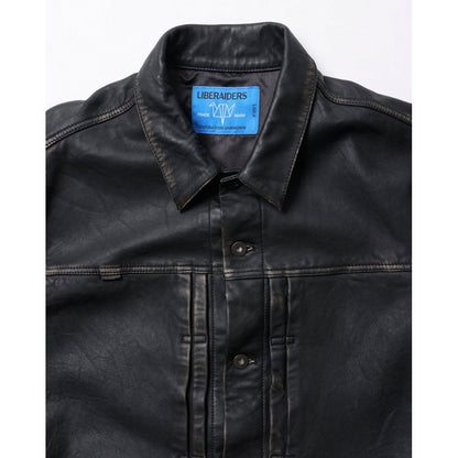 Liberaiders WASHED LEATHER JACKET