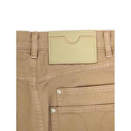 VANDY THE PINK Cotton Twill Stud Pants