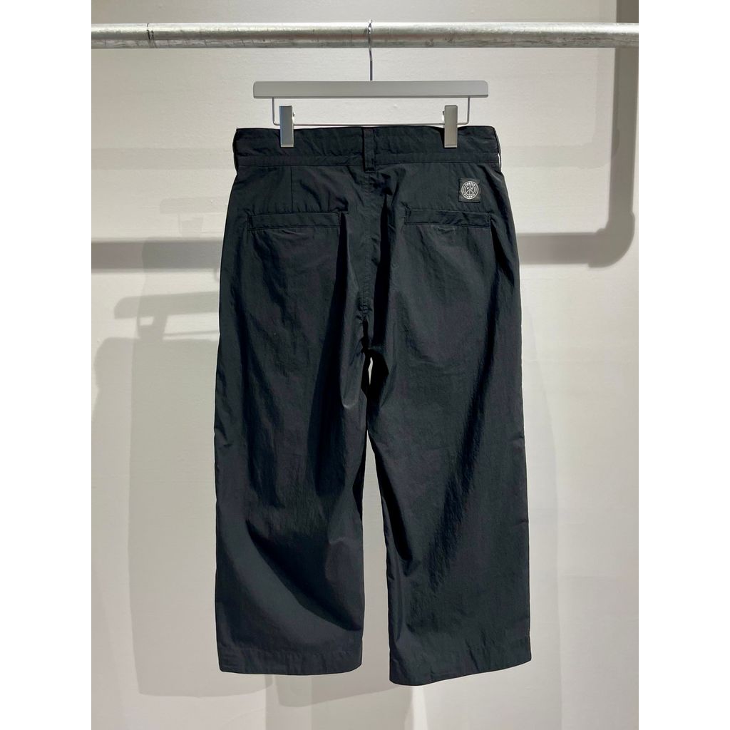 PORTER CLASSIC POPLIN WIDE LONG PANTS