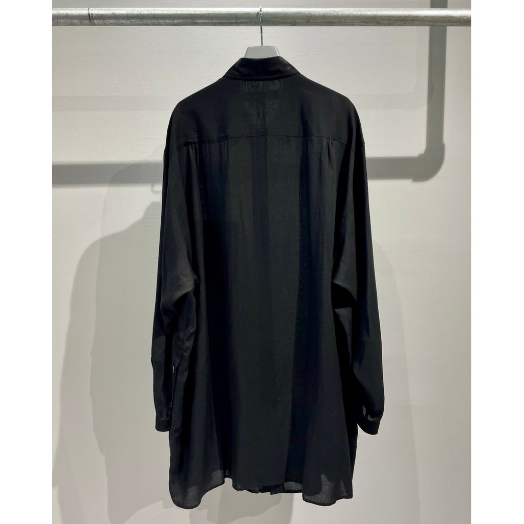 Y's for men CELLULOSE LAWN BIG SHIRT