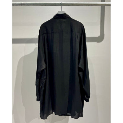 Y's for men CELLULOSE LAWN BIG SHIRT
