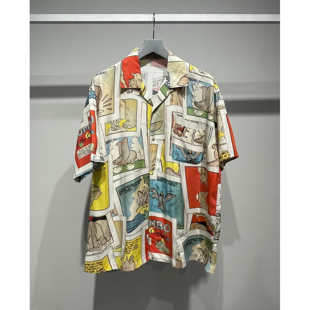 PORTER CLASSIC DISNEY VC / PC ALOHA COLLECTION ALOHA SHIRT / DUMBO