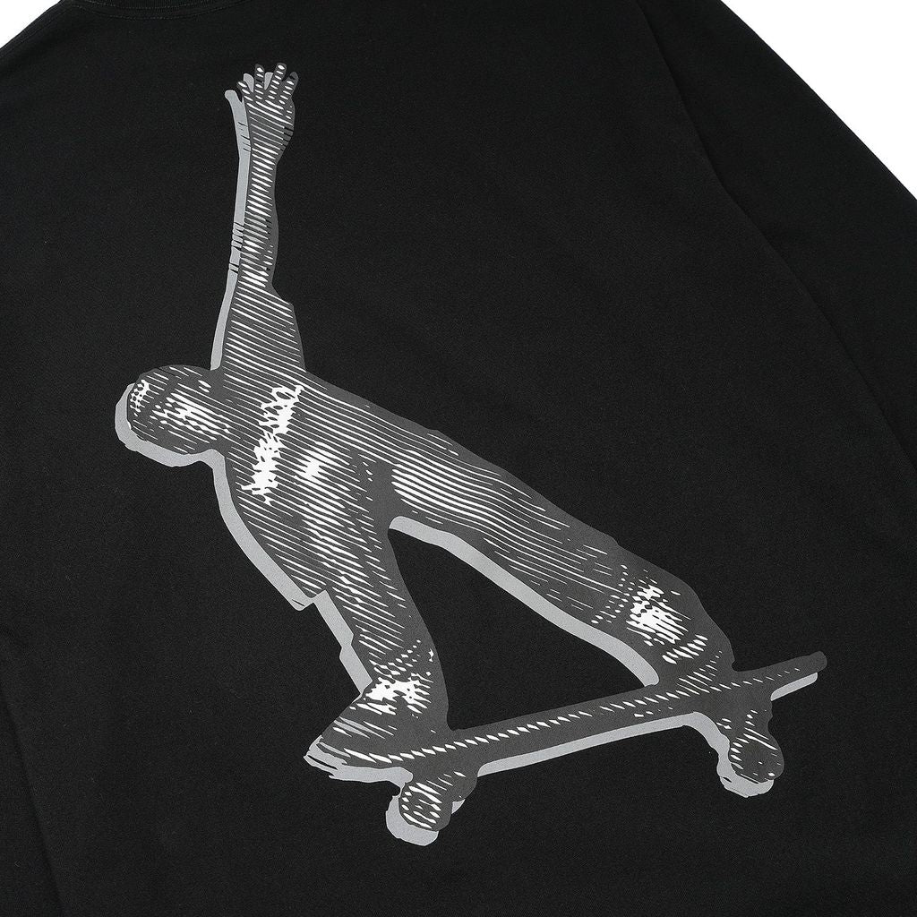 HOMBRE NINO L/S PRINT TEE (SKATE)