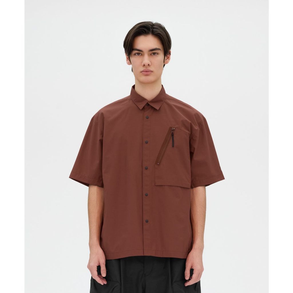DESCENTE ALLTERRAIN 81  STEEP POCKET H/S SHIRT