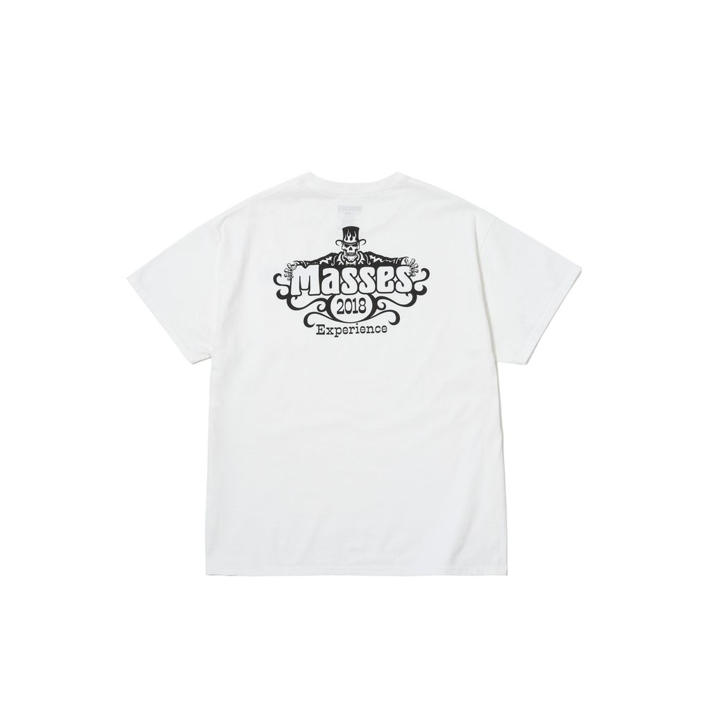 MASSES T-SHIRT SKULL HAT