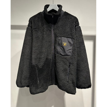 ANDFAMILYS × LINEAGE CORE Classic Boa Jacket 2 （Black）