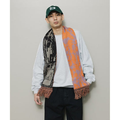 BAL JACQUARD KNIT SOCCER SCARF