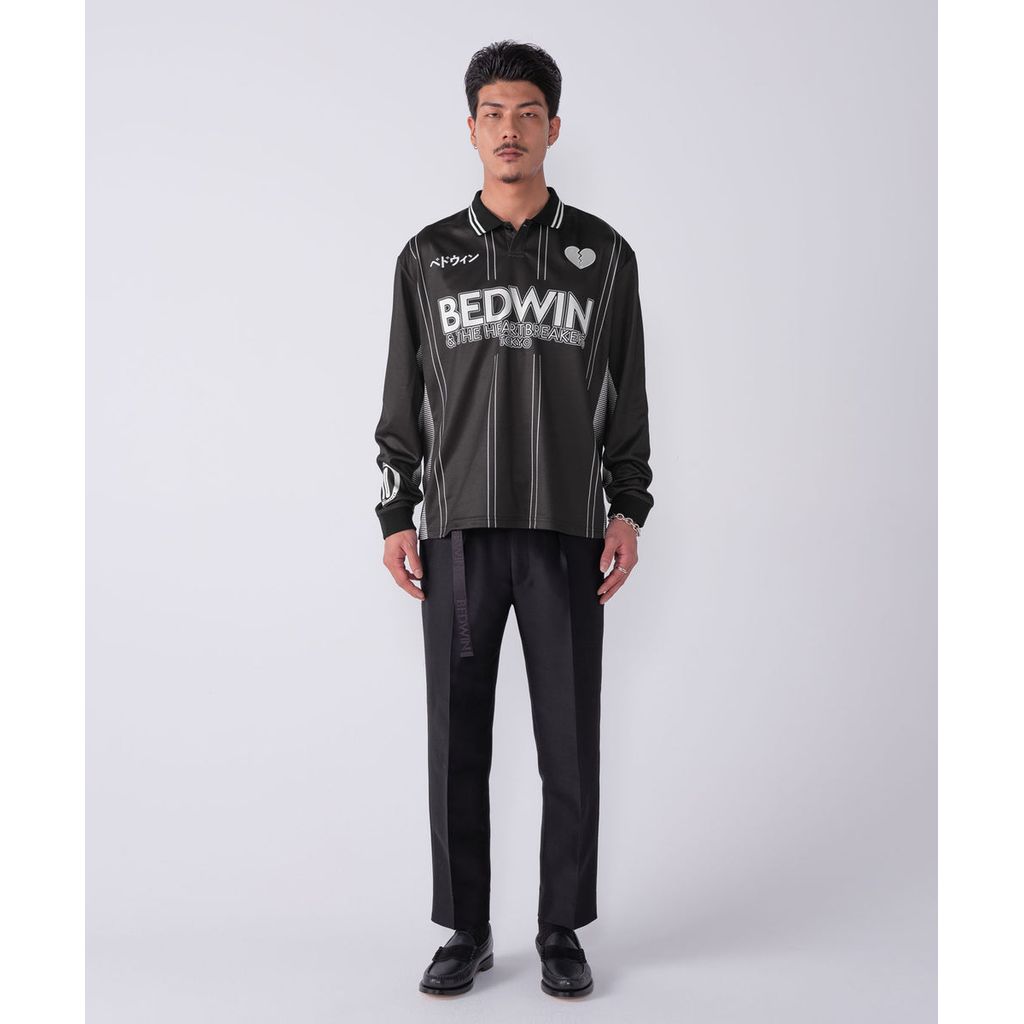 BEDWIN & THE HEARTBREAKERS L/S COLLARED SOCCER JERSEY "KAY"