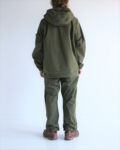 ANACHRONORM AN273 MILITARY ANORAK PULLOVER JACKET OLIVE