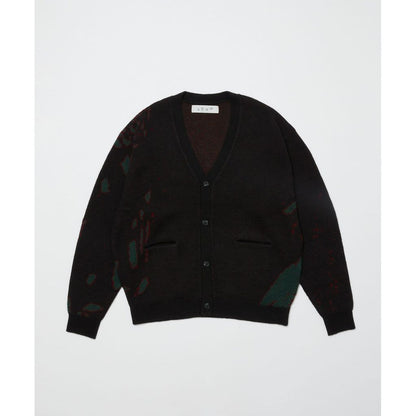 BAL JACQUARD WOOL CARDIGAN