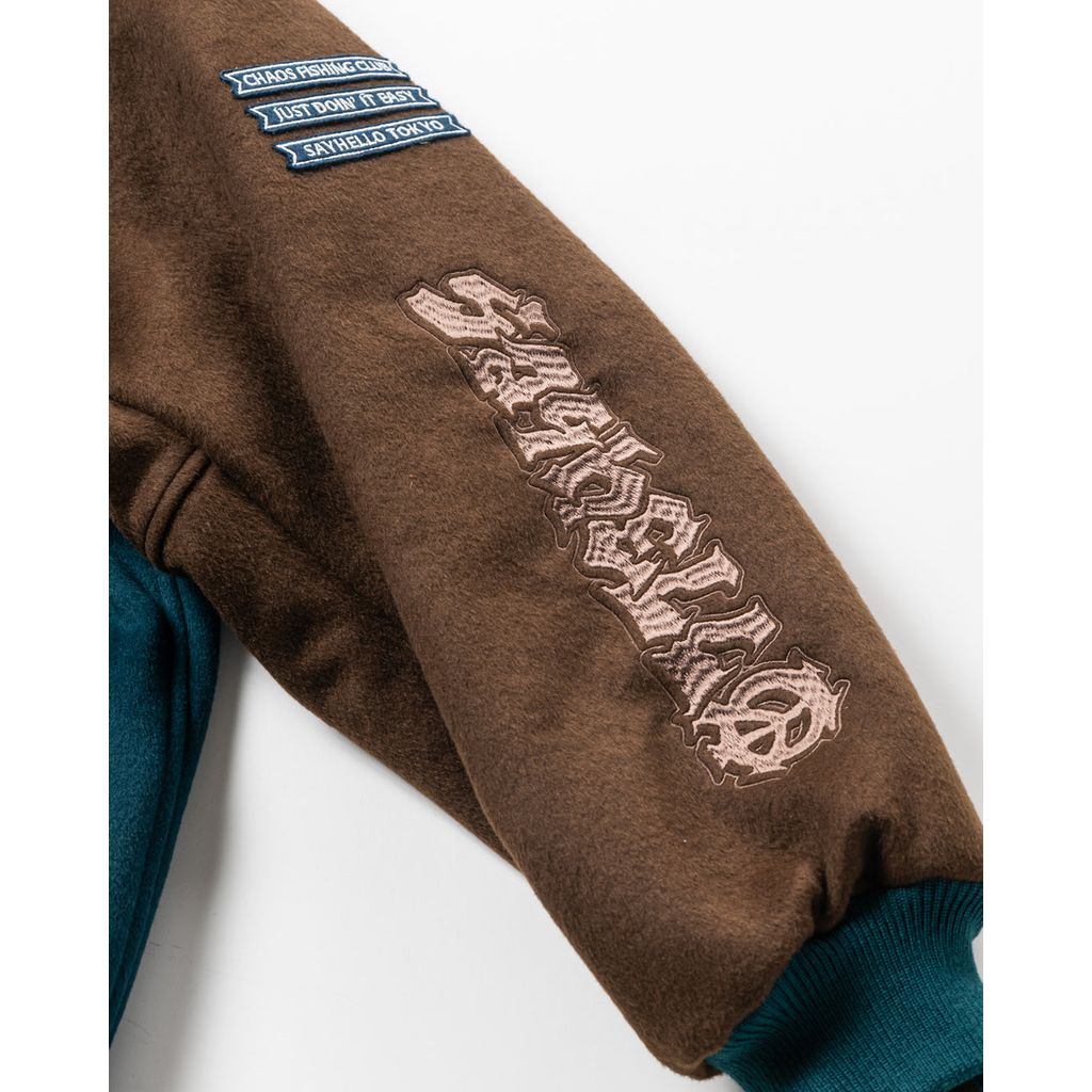 SAYHELLO Chaos Fishing Club Collaboration Stadium Team Jacket