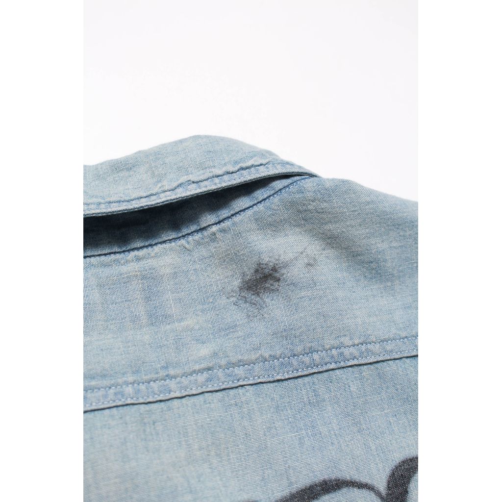 BOWWOW SKETCH ZOMBOO USN CHAMBRAY SHIRT AGED