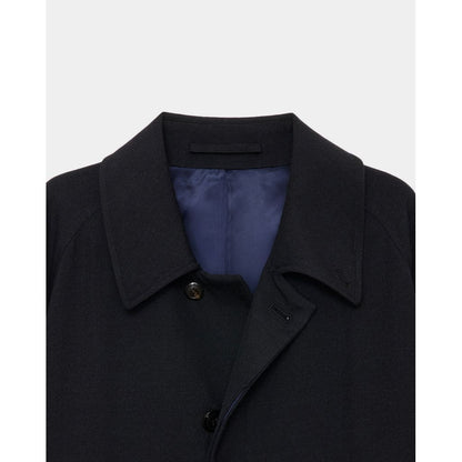 marka Tumbled Wool Serge Raglan Sleeve Coat