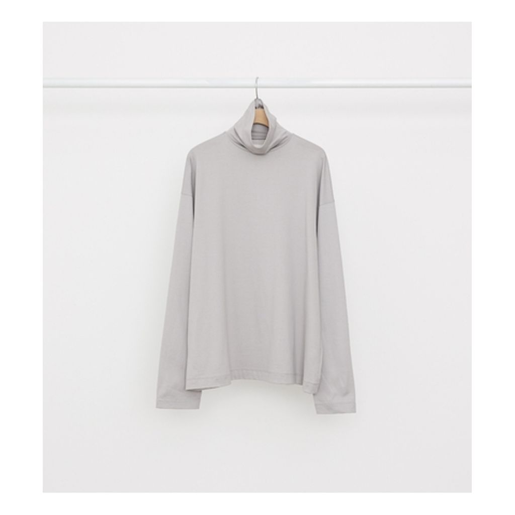 MARKAWARE ORGANIC GIZA 80/2 KNIT COMFORT FIT TEE TURTLE NECK