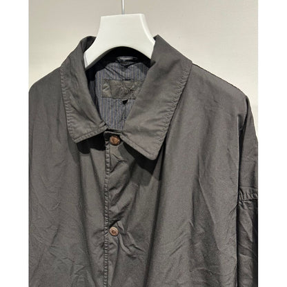 COMME des GARCONS HOMME ESTEL SINGLE COAT OVER DYE（BLACK）