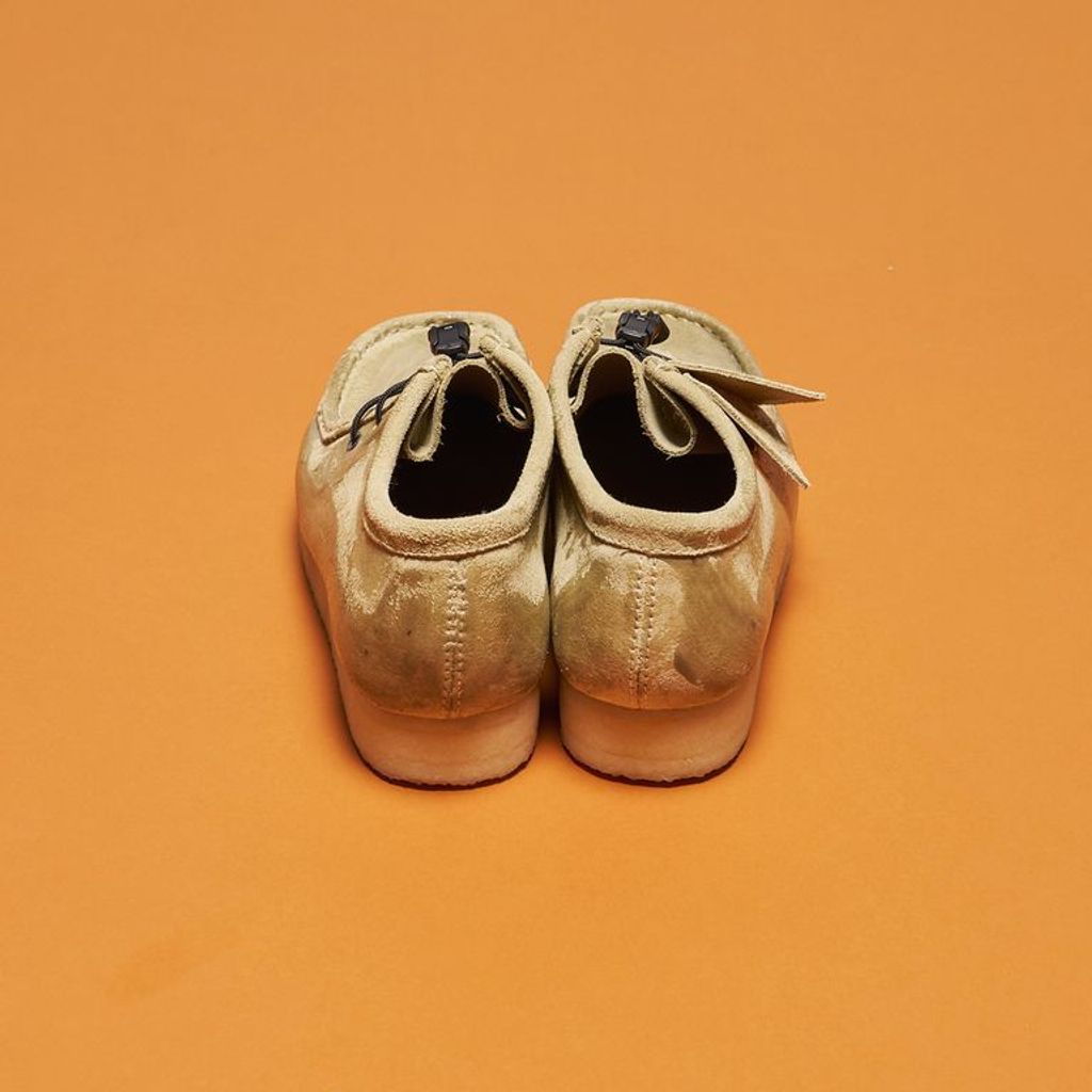 POLIQUANT × CLARKS / POLIQUANT THE WALLABEE "BEAUTIFICATION OVER TIME"