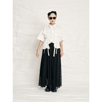 【予約販売】 THOMAS MAGPIE Lace skirt