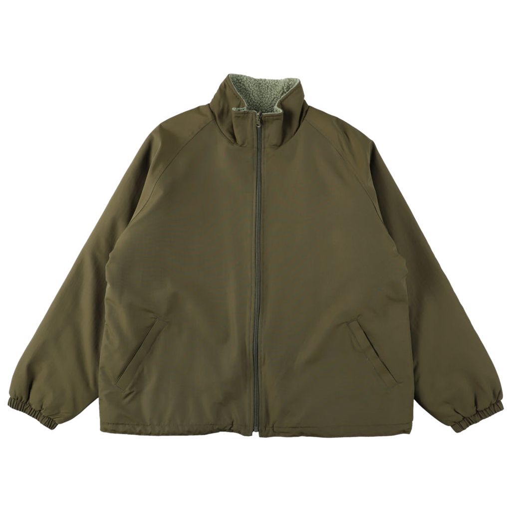 ISNESS MUSIC MUSIC IS NOT OVER! REVERSIBLE FLEECE JACKET