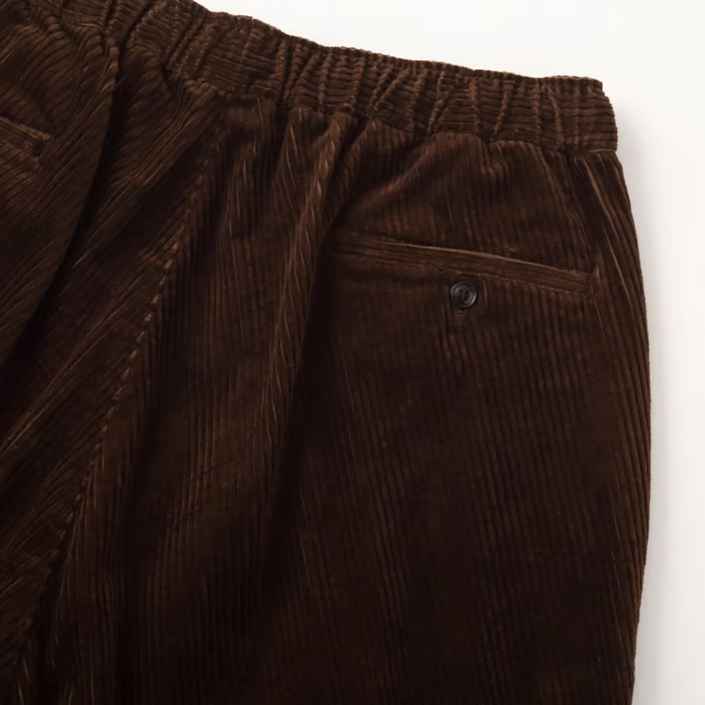 S.F.C WIDE TWO TUCK PANTS (CORDUROY) 【SFCFW24P05】