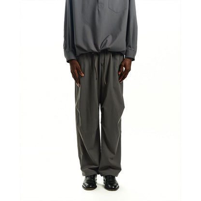 MARKAWARE 2/80 ORGANIC WOOL TYPEWRITER EASY ARMY TROUSERS